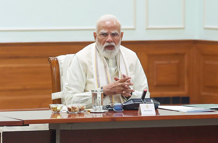 एनडीए ने नरेंद्र मोदी को देश के सबसे लंबे समय तक सेवा करने वाले प्रधानमंत्री के तौर पर सराहा