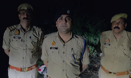 गाजीपुर में बच्चियों के अपहरण मामले में वांछित 50 हजार का इनामी बदमाश मुठभेड़ के बाद गिरफ्तार