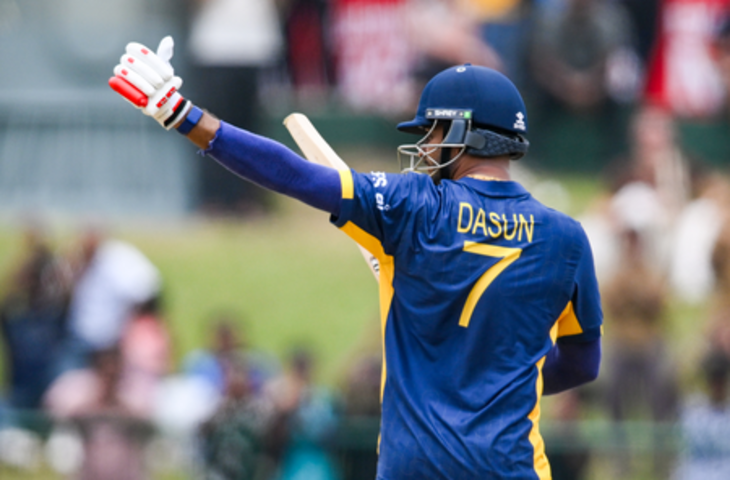 दासुन शनाका ने अपना रिकॉर्ड बेहतर किया, श्रीलंका के लिए टी20 का सबसे तेज अर्धशतक लगाया
