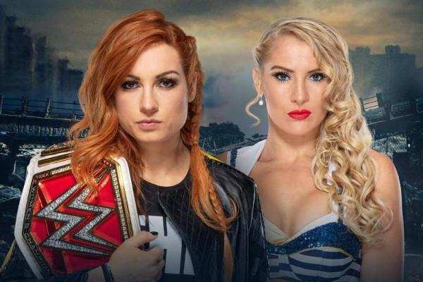 becky lynch versus lavy evans stomping ground 2019