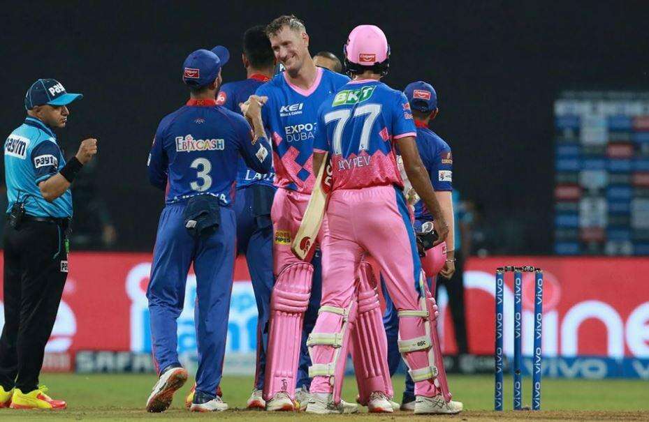 Breaking, RR vs DC : राजस्थान रॉयल्स ने दिल्ली कैपिटल्स को तीन विकेट से हराया