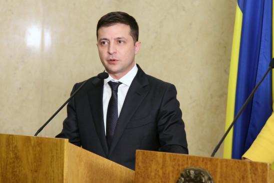 President of Ukraine  ने सैन्य विमान दुर्घटना पीड़ितों के लिए शोक दिवस घोषित किया
