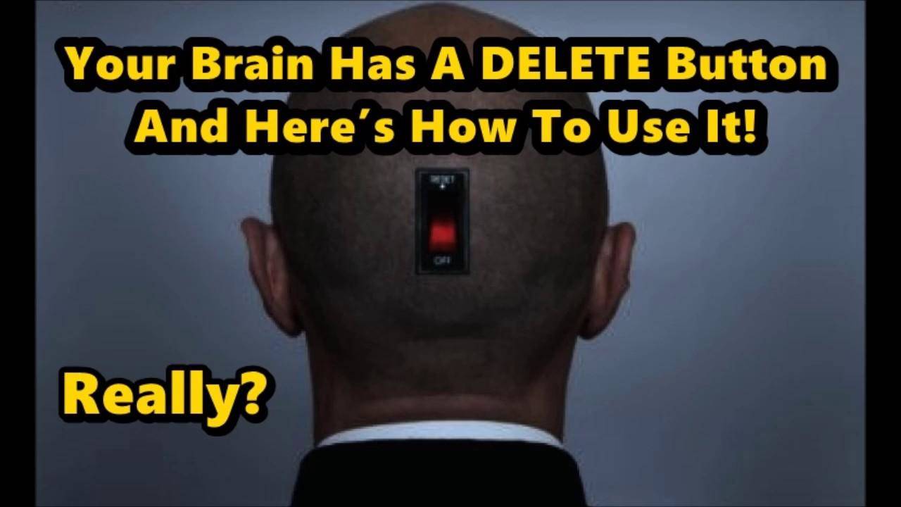 हमारे दिमाग में भी डिलीट का बटन होता है, बुरी यादें मिटाई जा सकती हैं