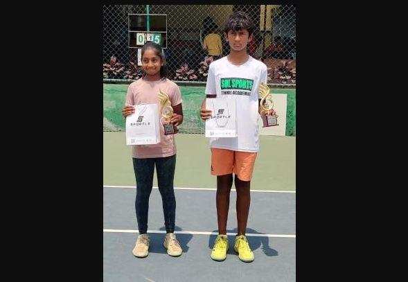 Tennis : तनुश और अनवी एआईटीए अंडर-14 टूर्नामेंट के चैंपियन बने