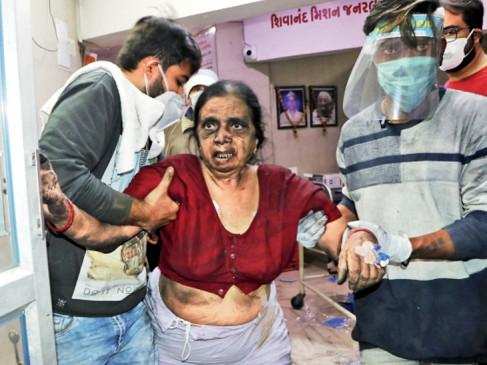 Rajkot hospital में लगी आग मामले में 3 सदस्यीय एसआईटी गठित