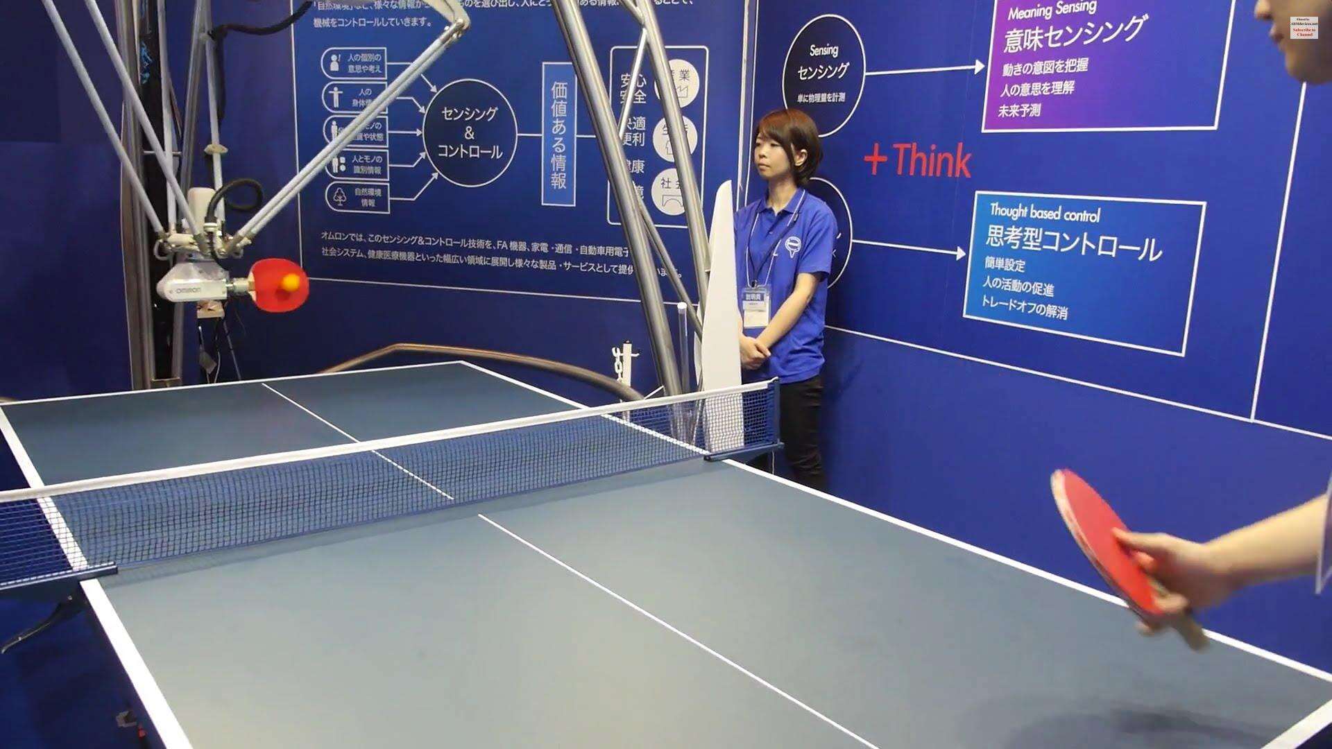 यह रोबोट आपको टेबल टेनिस खेलना सिखाएगा