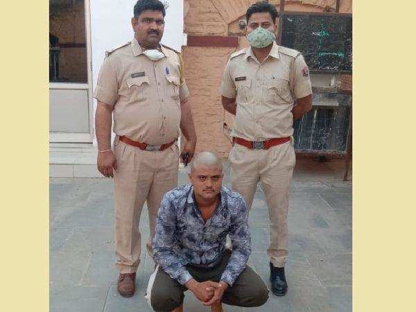 भीलवाड़ा:पुलिस की कार्रवाई:ड्यूटी डॉक्टर के साथ मारपीट करने वाला युवक गिरफ्तार, दादी के साथ गलत इलाज करने का लगाया था आरोप