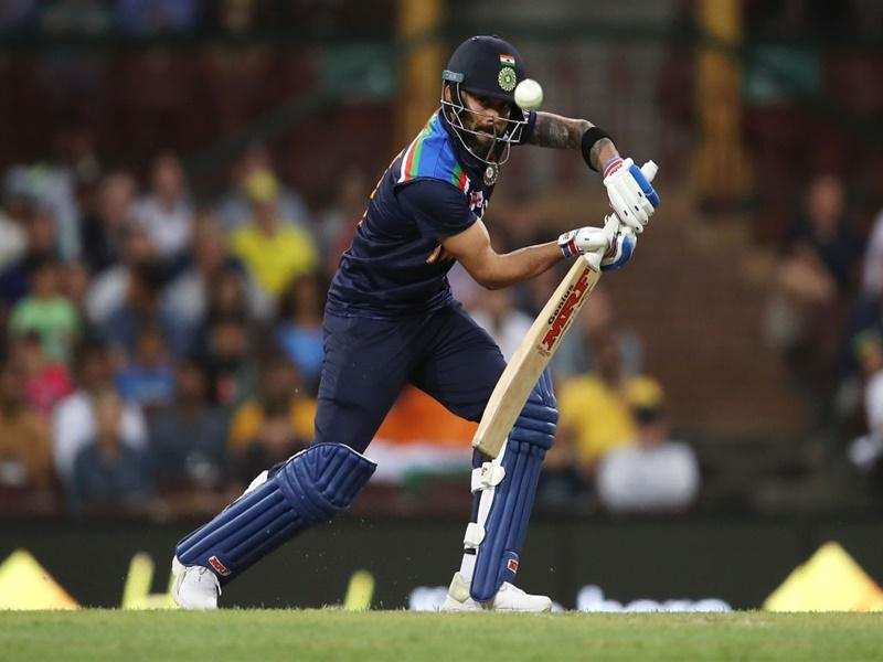 AUS VS IND : T20I में  Virat Kohli की फिर उजागर हो गई कमी, ऐसे हुए आउट