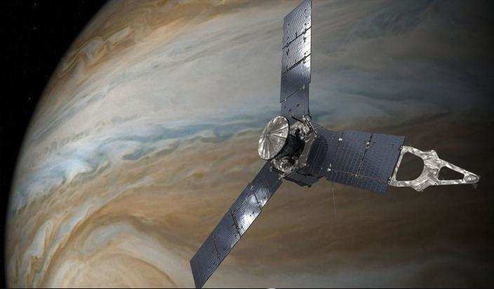 नासा का अंतरिक्षयान जूनो बृहस्पति को छूकर 2018 में समाप्त करेगा अपनी यात्रा