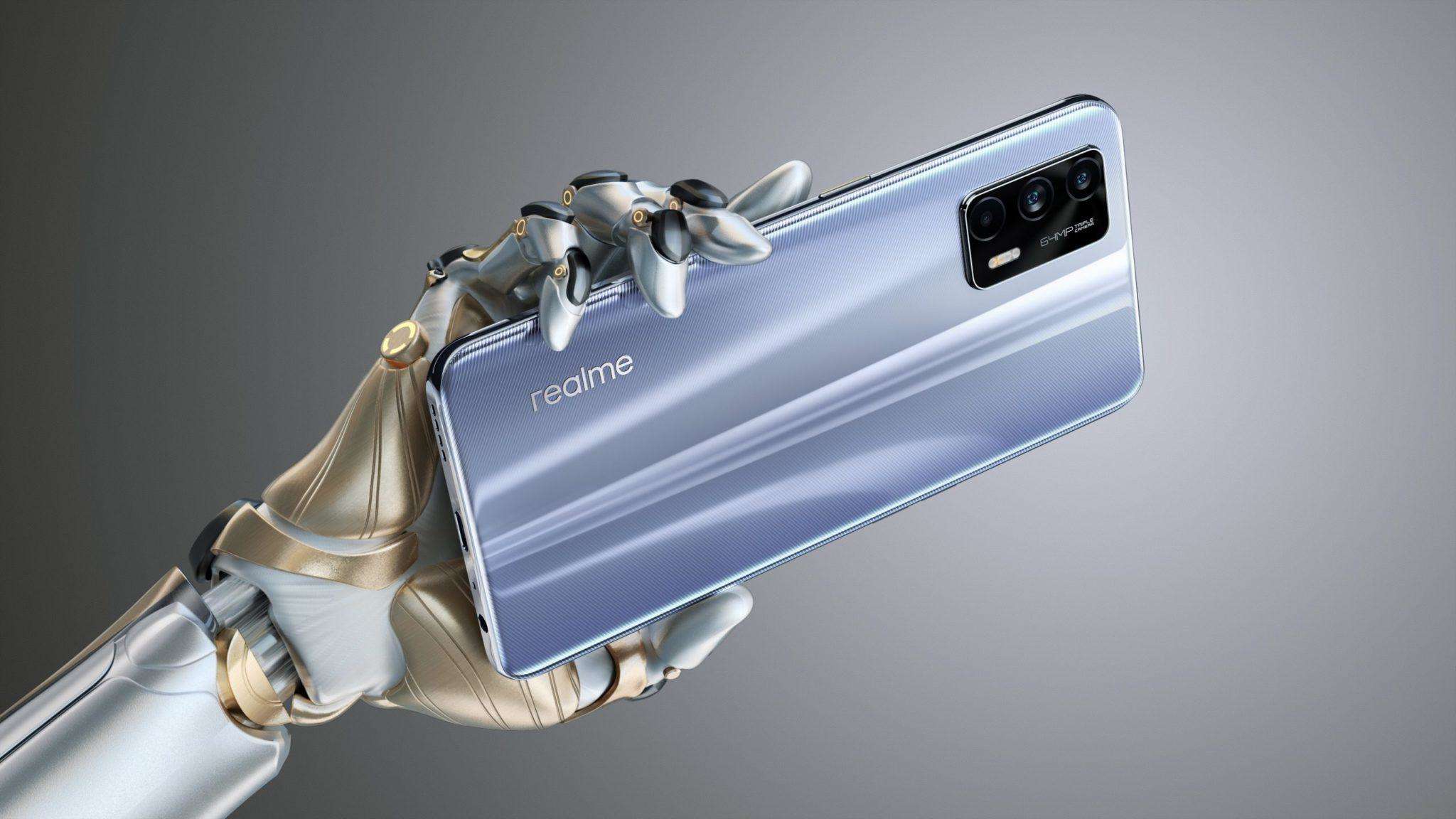 Realme GT 5G अगले महीने होगा लॉन्च, जिसमें सार्वजनिक डिजाइन की विशेषता है