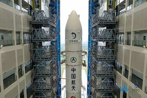 Chhangchan नंबर पांच याओवू वाहक रॉकेट प्रक्षेपण केंद्र में भेजा गया