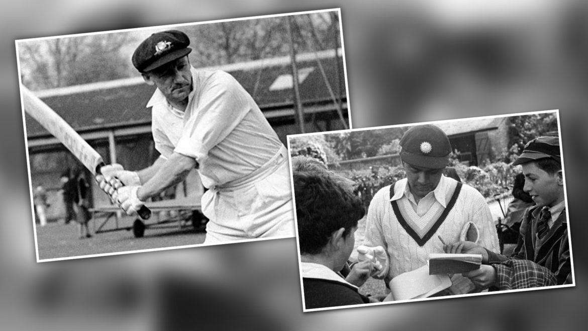 सालों बाद सर डॉन ब्रैडमैन की बल्लेबाज़ी के कलर फोटो आए सामने