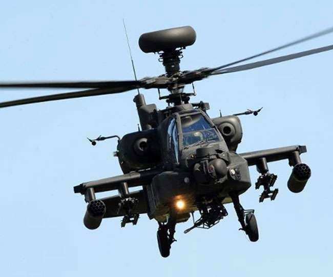 आईएएफ ने अंतिम 5 अपाचे लड़ाकू हेलीकॉप्टर प्राप्त किए