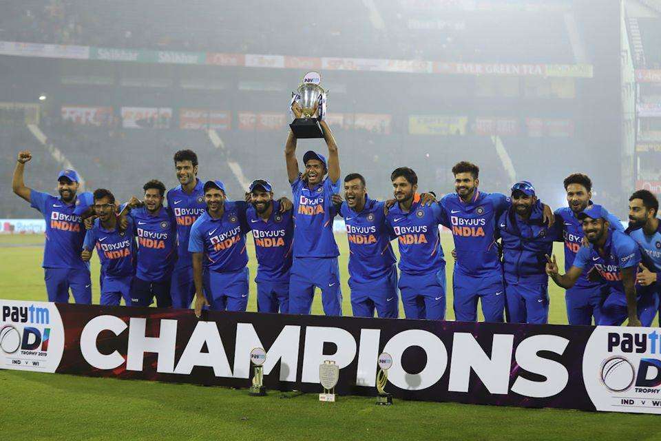 IND vs WI:विंडीज के खिलाफ सीरीज जीतकर टीम इंडिया ने रचा इतिहास