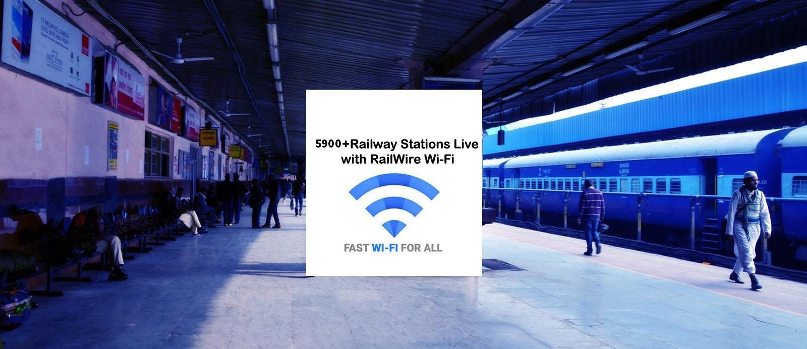 RailTel भारत में 4000 रेलवे स्टेशनों पर प्रीपेड वाई-फाई सेवाओं का परिचय देता है
