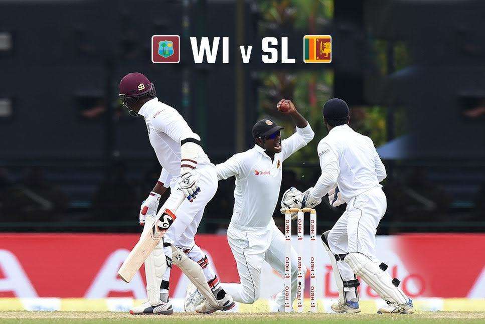 SL VS WI: रहकीम कॉर्नवल ने 9 वें नंबर  पर आकर ठोके 73 रन, वेस्टइंडीज दूसरे टेस्ट में मजबूत