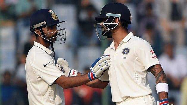 तीसरा टेस्ट:रहाणे—कोहली के रिकॉर्ड की बदौलत टीम इंडिया मजबूत स्थिति में