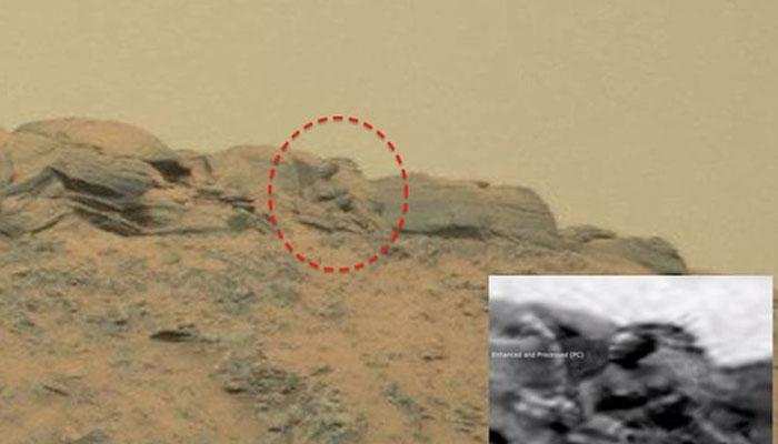 मंगल ग्रह पर देखी गई महात्मा बुद्ध की विशालकाय मूर्ति