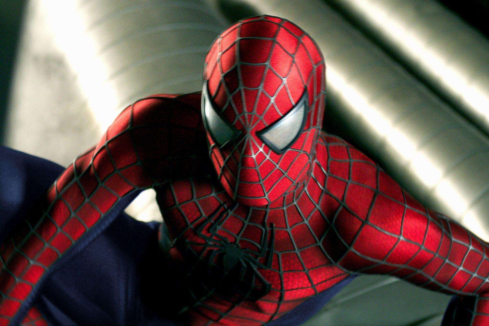 Can you imagine this man dresses like a Spider-Man just to clean the trash