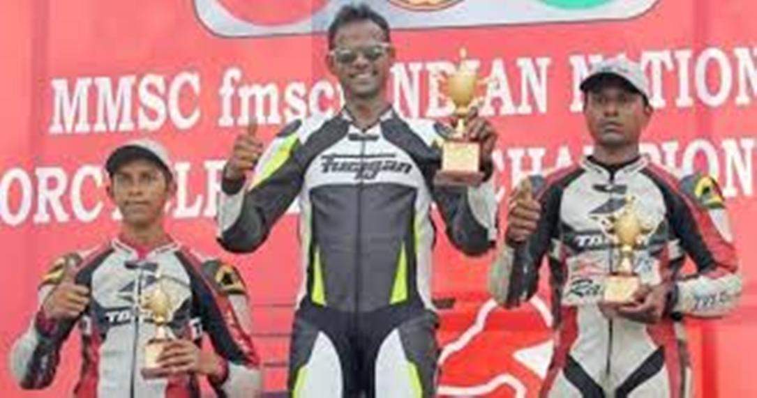 जगन ने जीता राष्ट्रीय मोटरसाइकिल रेसिंग खिताब
