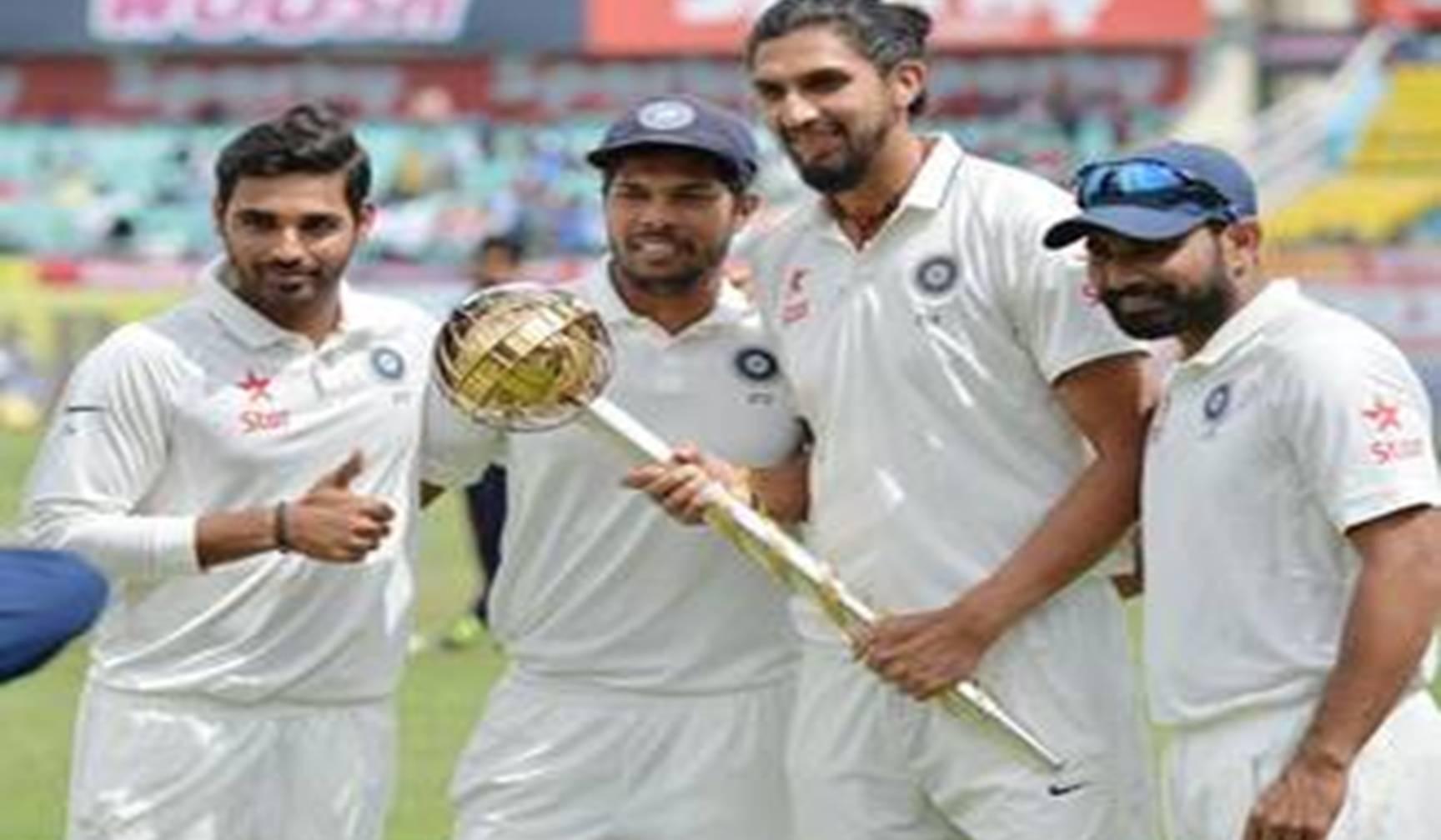 कप्तान कोहली की अगुवाई वाली टीम इंडिंया टेस्ट रैंकिंग में टॉप पर