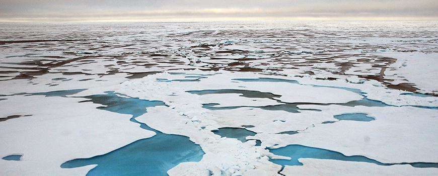 ग्रीन हाउस गैसो के प्रभाव से बदला आर्कटिक महासागर 