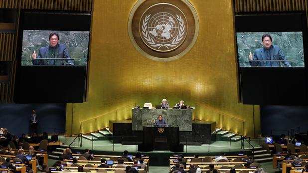 UN के 75वें सत्र में कश्मीर मुद्दे को हवा देने की कोशिश में पाकिस्तान