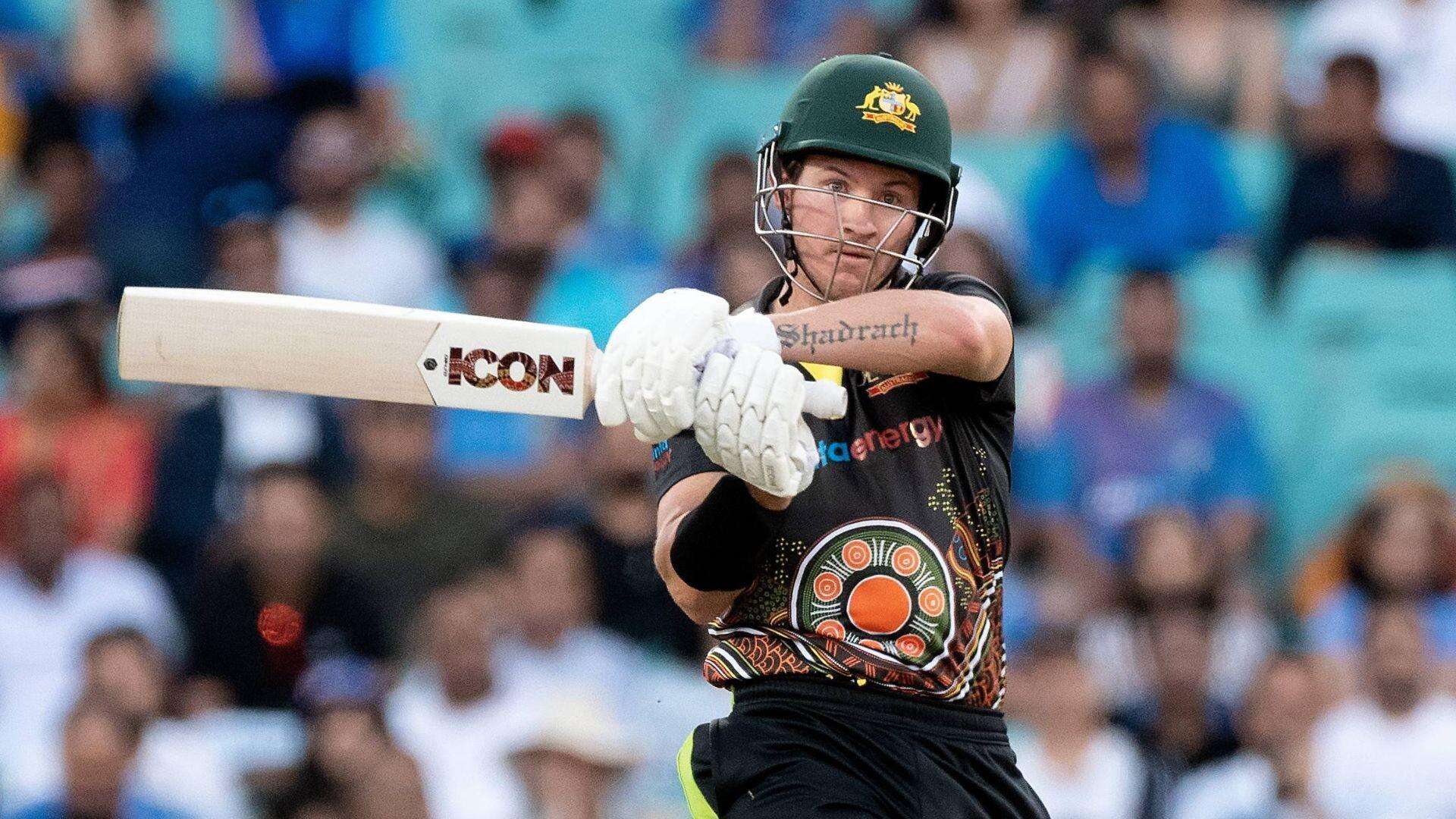 AUS vs  IND, 3rd T20I :  Matthew wade ने  टीम इंडिया के खिलाफ जड़ा शानदार अर्धशतक,  लगाई  रिकॉर्ड्स की झड़ी