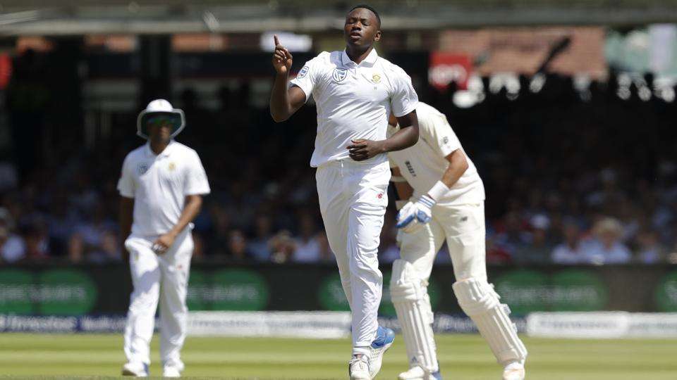 11 विकेट लेकर पोर्ट एलिजाबेथ टेस्ट को अफ्रीका के नाम करने वाले रबाडा पर दो मैचों का प्रतिबंध