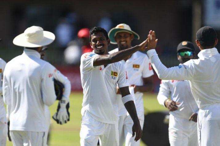 पोर्ट एलिजाबेथ टेस्ट : श्रीलंका ने दक्षिण अफ्रीका को 222 रन पर समेटा