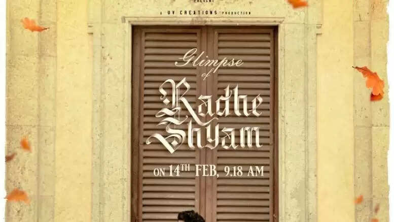 Radhe Shyam Teaser Out On Valentine’s Day Confirms Prabhas