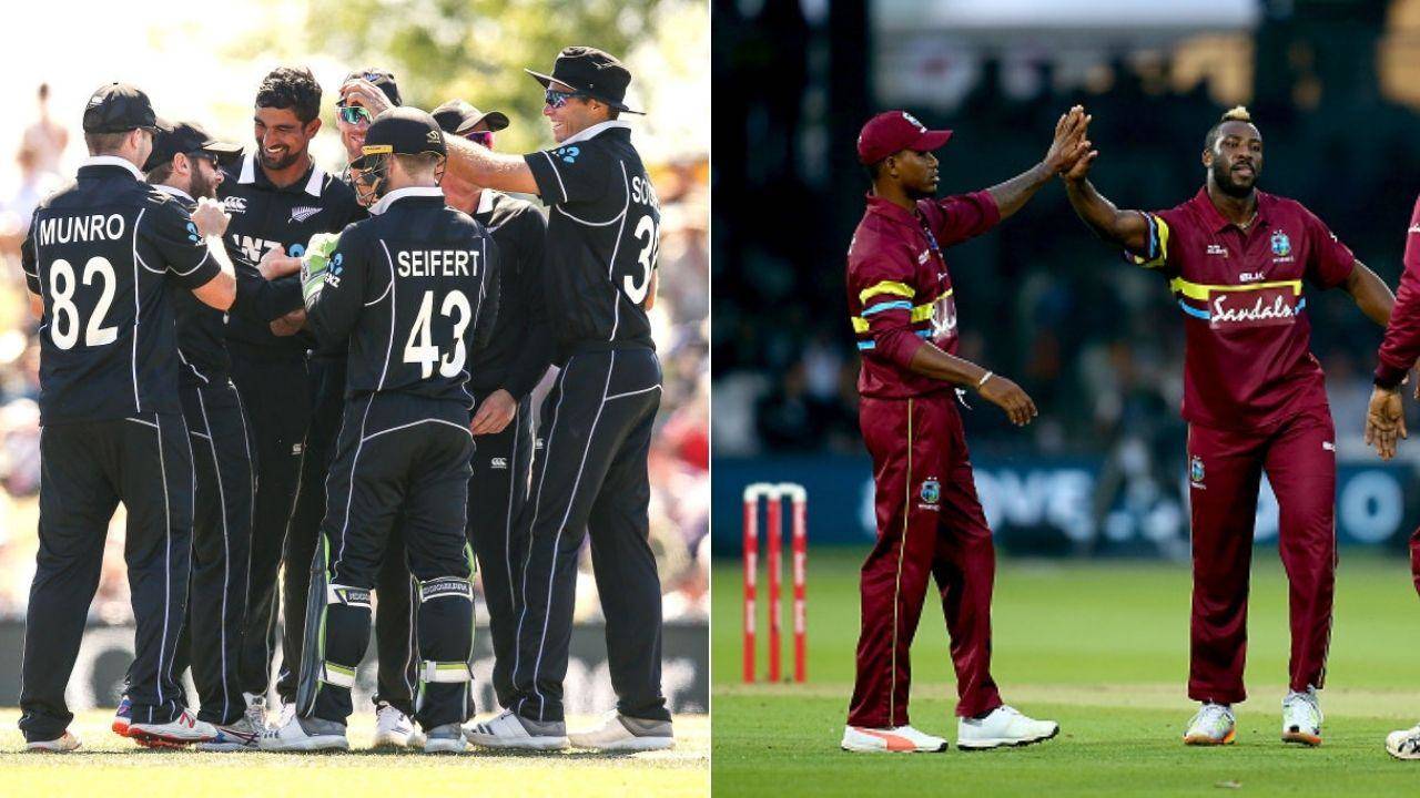 NZ VS WI  का तीसरा T20I मैच हुआ रद्द ,  मेजबान टीम  ने सीरीज की अपने नाम