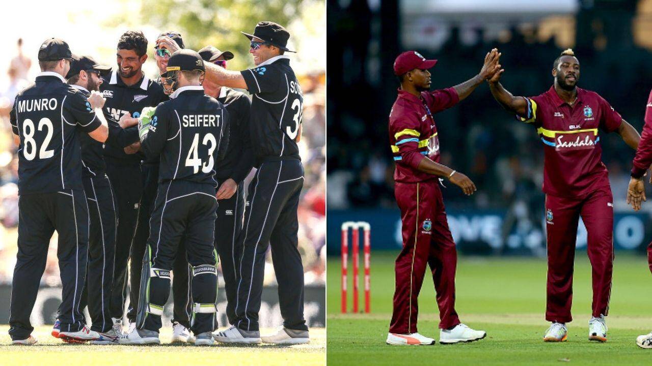 NZ VS WI का तीसरा T20I मैच हुआ रद्द , मेजबान टीम ने सीरीज की अपने नाम