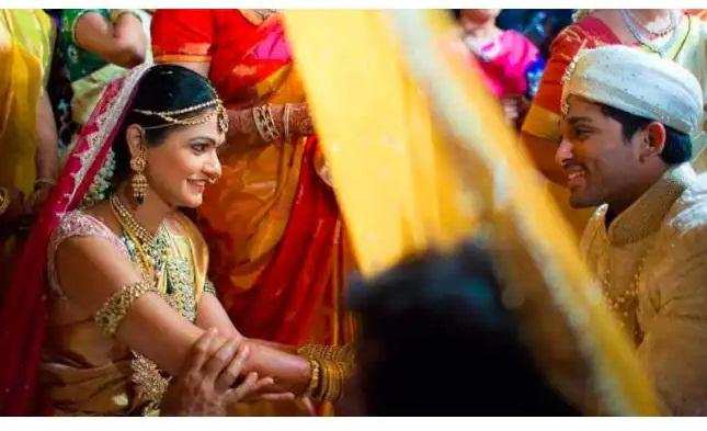 Allu Arjun: साउथ सुपरस्टार अल्लू अर्जुन की शादी की अनदेखी तस्वीरें