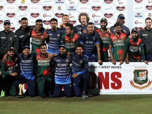 BAN vs WI, 3rd ODI: बांग्लादेश ने 120 रनों से जीता आखिरी मैच, वेस्टइंडीज का किया सूफड़ा साफ