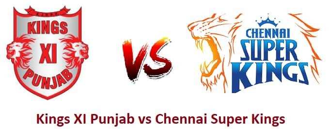 आईपीएल सुपर संडे में चेन्नई सुपर किंग्स और पंजाब के बीच होगी भिड़ंत