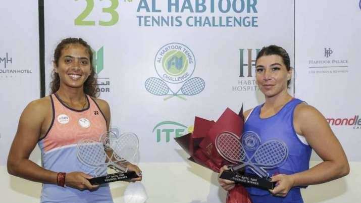 Women’s Tennis : अल हब्तूर टेनिस चैलेंज में अंकिता रैना ने जीता युगल खिताब