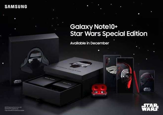 Samsung Galaxy Note 10+ Star Wars Special Edition फोन को लाँच किया
