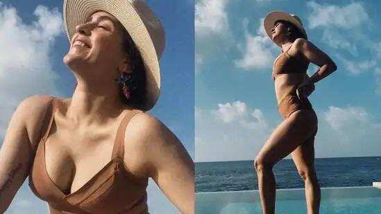 Sanya Malhotra: मालदीव में वेकेशन मनाते हुए नजर आई सान्या मल्होत्रा, तस्वीरें वायरल