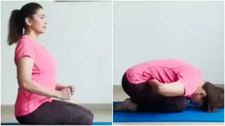 International Yoga Day: योगा डे से पहले माधुरी दीक्षित ने शुरू की अपनी तैयारी, वीडियो हो रहा वायरल
