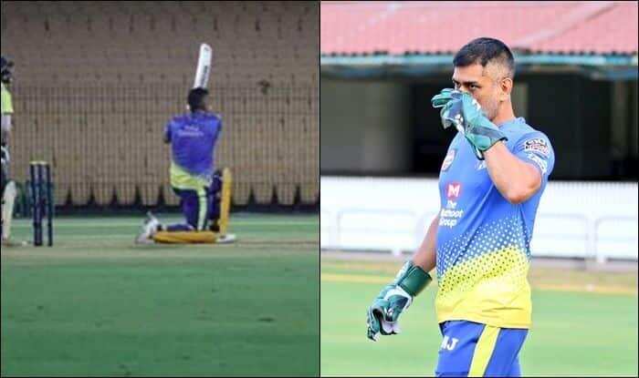 IPL 2021: अभ्यास सत्र में MS Dhoni ने जमकर उड़ाए छक्के,  VIDEO देख फैंस का हो जाएगा दिल खुश