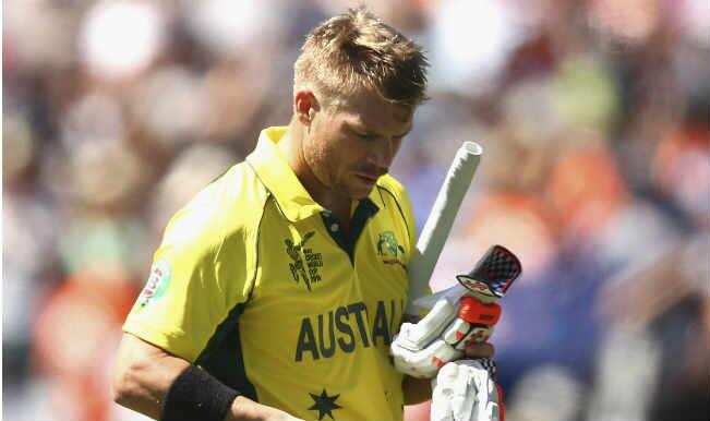 चैंपियंस ट्रॉफी : डेविड वॉर्नर के रुप में ऑस्ट्रेलिया को पहला झटका लगा