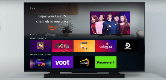 Amazon Fire TV में मिलेगा अब लाइव टीवी का भी मज़ा इंडिया में