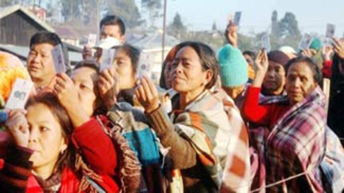 Manipur Assembly by-election : पहले 5 घंटों में 40 प्रतिशत मतदान