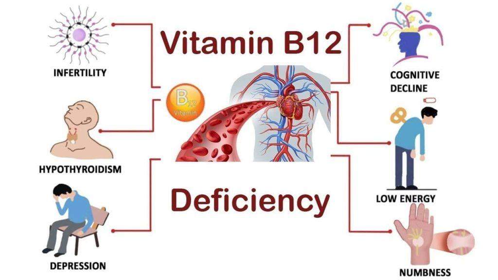 विटामिन बी 12 की कमी के लक्षण और बचाव के उपायो की जानकारी