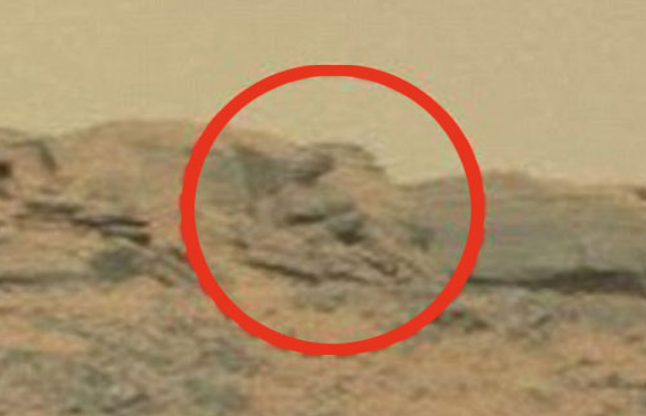 मंगल ग्रह पर देखी गई महात्मा बुद्ध की विशालकाय मूर्ति