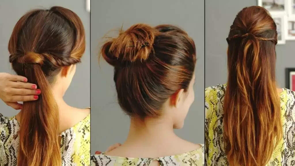 Hair Style: घर पर सैलून स्टाइल हेयर,फोटो देखें