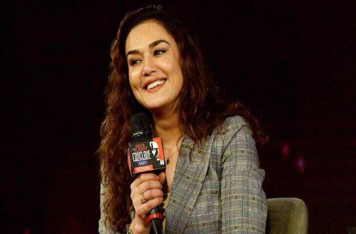 Actress Preity Zinta ने फिल्म &lsquo;नो मीन्स नो&rsquo; की टीम को दी शुभकामनाएं