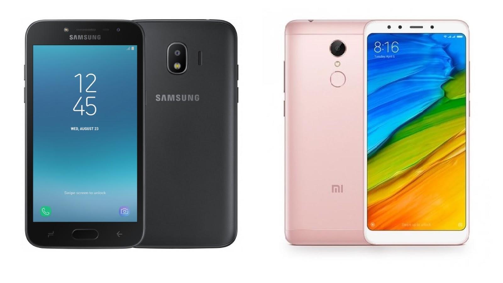 Redmi 5 और Samsung Galaxy J2 स्मार्टफोन में कौन बेहतर, जानिये पूरी खबर