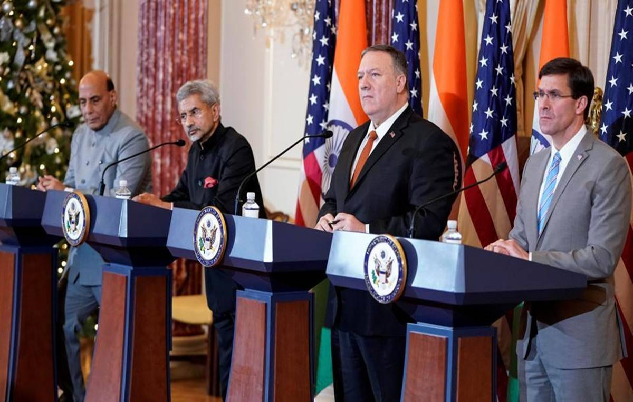 India US 2+2 Dialogue: अमेरिकी विदेश मंत्री और रक्षा मंत्री पहुंचे दिल्ली, 2+2 डायलॉग का बनेंगे हिस्सा…..